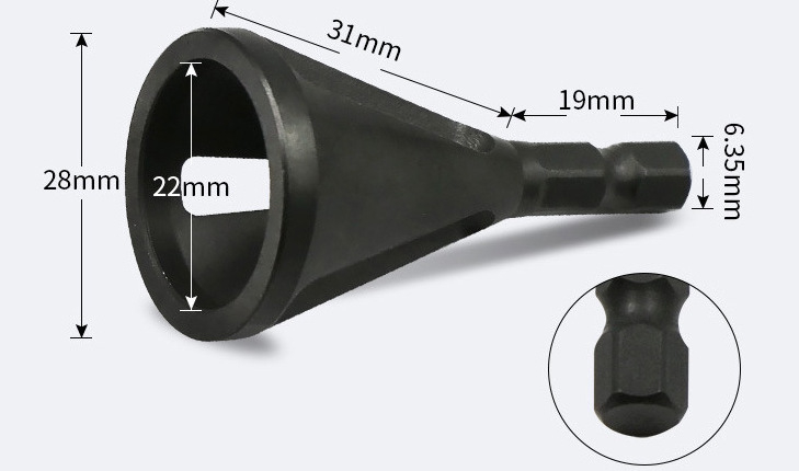 Външен фаскиращ инструмент Li Li | Марка: Li Li; Материал: Високоскоростна стомана; Серия: Фаскиращо устройство