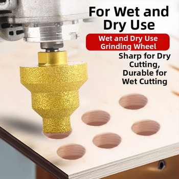 Melton DCK07 Brazing многослоен конусовиден разширител за диамантени плочки и мрамор, обработка на камък