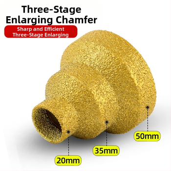 Melton DCK07 Brazing многослоен конусовиден разширител за диамантени плочки и мрамор, обработка на камък