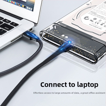 Εξωτερικό περίβλημα SATA σκληρού δίσκου USB 2.0/3.0/3.1 προς SATA, υλικό PC, χωρητικότητα 2–4 TB, έως 480 MB/s
