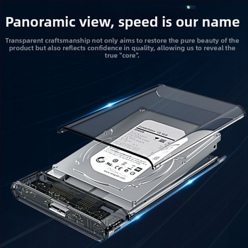 Εξωτερικό περίβλημα SATA σκληρού δίσκου USB 2.0/3.0/3.1 προς SATA, υλικό PC, χωρητικότητα 2–4 TB, έως 480 MB/s