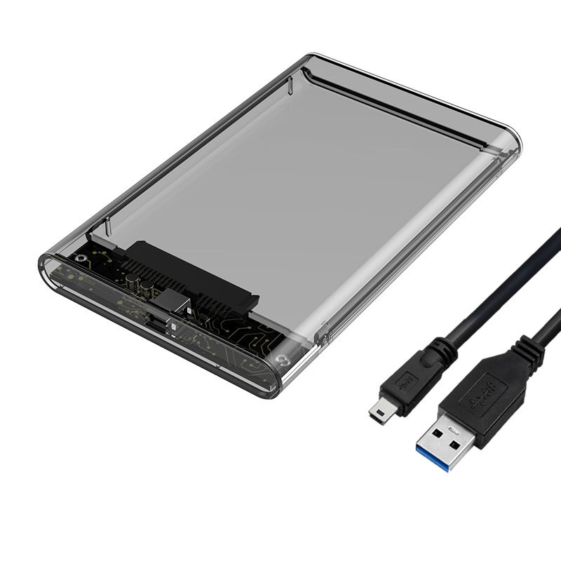 Εξωτερικό περίβλημα SATA σκληρού δίσκου USB 2.0/3.0/3.1 προς SATA, υλικό PC, χωρητικότητα 2–4 TB, έως 480 MB/s