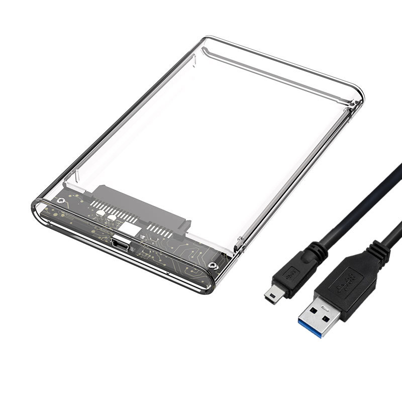 Εξωτερικό περίβλημα SATA σκληρού δίσκου USB 2.0/3.0/3.1 προς SATA, υλικό PC, χωρητικότητα 2–4 TB, έως 480 MB/s