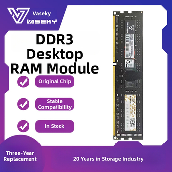 Vaseky DDR3 8GB Десктоп памет 1600MHz 288-пинов Двуканална