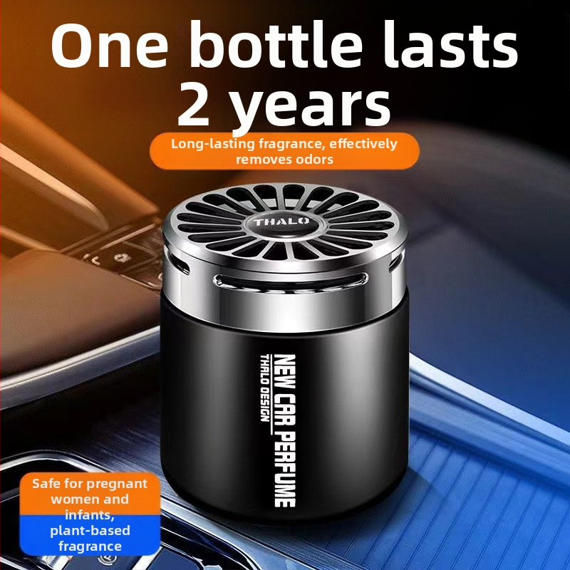 Automatický balzam na aromaterapiu do auta, vôňa Elan Xiang, sklenený držiak, 100–200 ml, volatilizácia viac ako 90 dní, upevnenie na sedadle