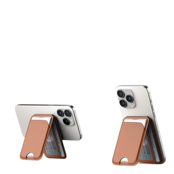 MagSafe magnētiskais kartes turētājs iPhone 13/14 sērijai — metāla konstrukcija, oriģinālais stils, saliekams kartes maks, gravējums, pielāgošana atbalstīta