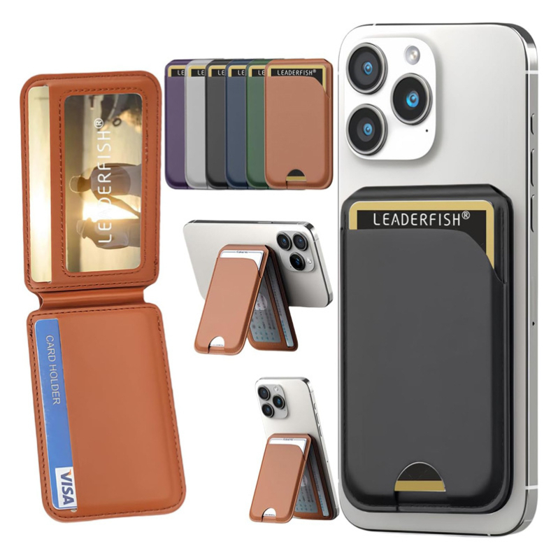 MagSafe magnētiskais kartes turētājs iPhone 13/14 sērijai — metāla konstrukcija, oriģinālais stils, saliekams kartes maks, gravējums, pielāgošana atbalstīta