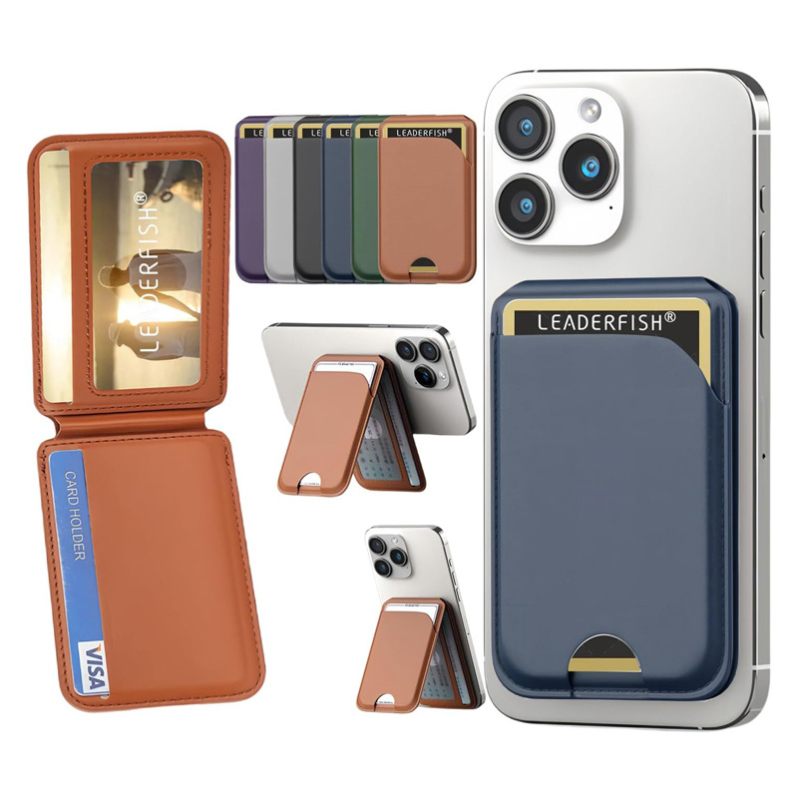 MagSafe magnētiskais kartes turētājs iPhone 13/14 sērijai — metāla konstrukcija, oriģinālais stils, saliekams kartes maks, gravējums, pielāgošana atbalstīta