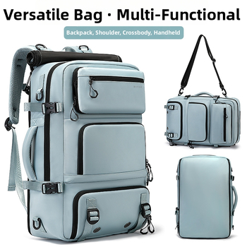 BANGE Ταξιδιωτικό σακίδιο Unisex, 20–35L, ελαφρύ και πολυλειτουργικό, Oxford ύφασμα, για φορητό έως 16 ιντσών