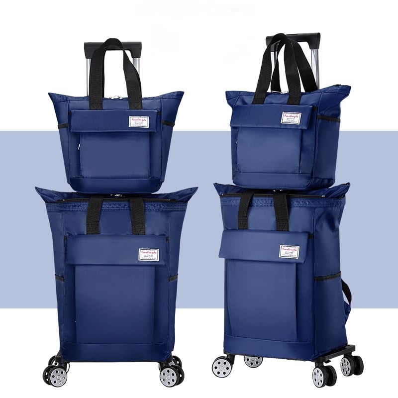 Esteden 013 Oxford auduma ceļojumu soma ar izplešanās dizainu, tilpums 20-35 L, slēdzams rāvējslēdzējs un teleskopiska rokture