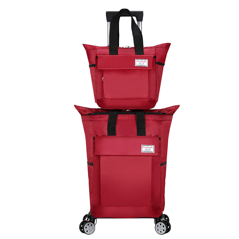 Esteden 013 Oxford auduma ceļojumu soma ar izplešanās dizainu, tilpums 20-35 L, slēdzams rāvējslēdzējs un teleskopiska rokture