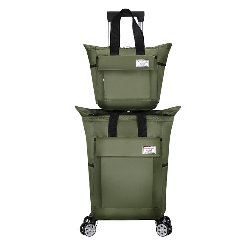 Esteden 013 Oxford auduma ceļojumu soma ar izplešanās dizainu, tilpums 20-35 L, slēdzams rāvējslēdzējs un teleskopiska rokture