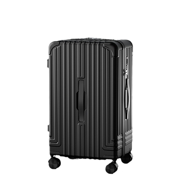 Ceļojumu bagāža ar USB portu, pudeļu turētājs, klusi universālie riteņi, paroles slēdzene (ABS, 3,5 kg)