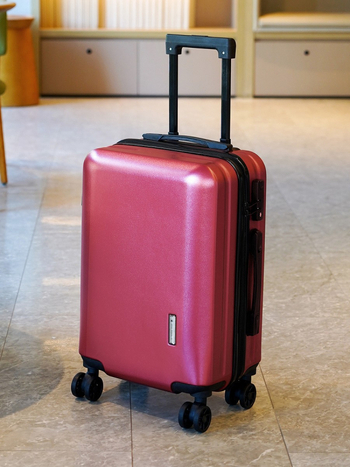 Studentu ceļojumu koferis ar kluso universālo riteņu pāri, rāvējslēdzēja atvēršana, PC korpuss, ultralēts, neilona iekšdaļa