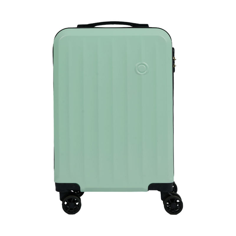 Βαλίτσα με ματ φινίρισμα 2024 με θήκη για ποτήρι, κλείσιμο με φερμουάρ, ABS/PC, πανταχού τροχοί, αντι-κλοπή