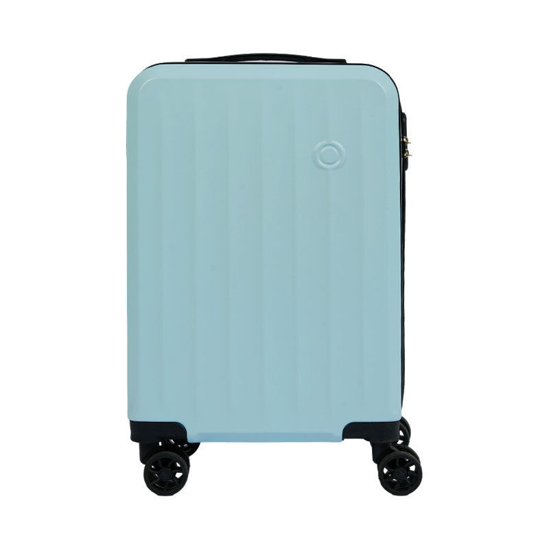 Βαλίτσα με ματ φινίρισμα 2024 με θήκη για ποτήρι, κλείσιμο με φερμουάρ, ABS/PC, πανταχού τροχοί, αντι-κλοπή