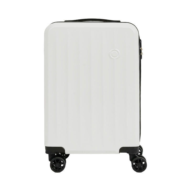 Βαλίτσα με ματ φινίρισμα 2024 με θήκη για ποτήρι, κλείσιμο με φερμουάρ, ABS/PC, πανταχού τροχοί, αντι-κλοπή