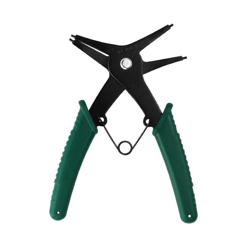 Record work Dvostrane circlip kliješta, unutarnje i vanjske, fiksna glava, kut glave 0°, težina 108/128 g