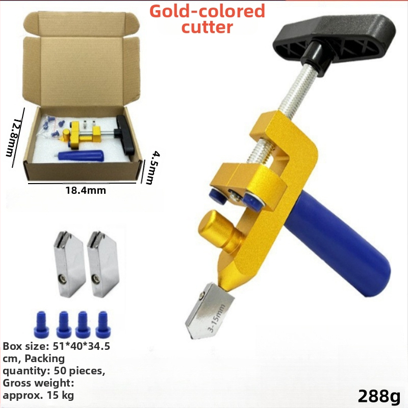 Монолитен резач за плочки и стъкло, модел Roller glass knife, марка Xin mutian, стандартно приложение, пазар Океания