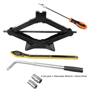 2-тонен джак за автомобил с рачков механизъм, ръчно задвижван инструмент за смяна на гуми