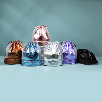 Fitnesa soma ar sausā–slapja atdalīšanu un apavu nodalījumu, viegls mugursoma sportam, peldēšanai un jogai (20–35 L, Oxford audums, ūdensizturīga)