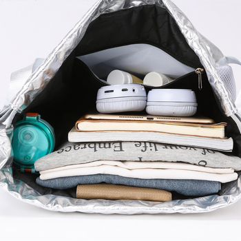 Fitnesa soma ar sausā–slapja atdalīšanu un apavu nodalījumu, viegls mugursoma sportam, peldēšanai un jogai (20–35 L, Oxford audums, ūdensizturīga)