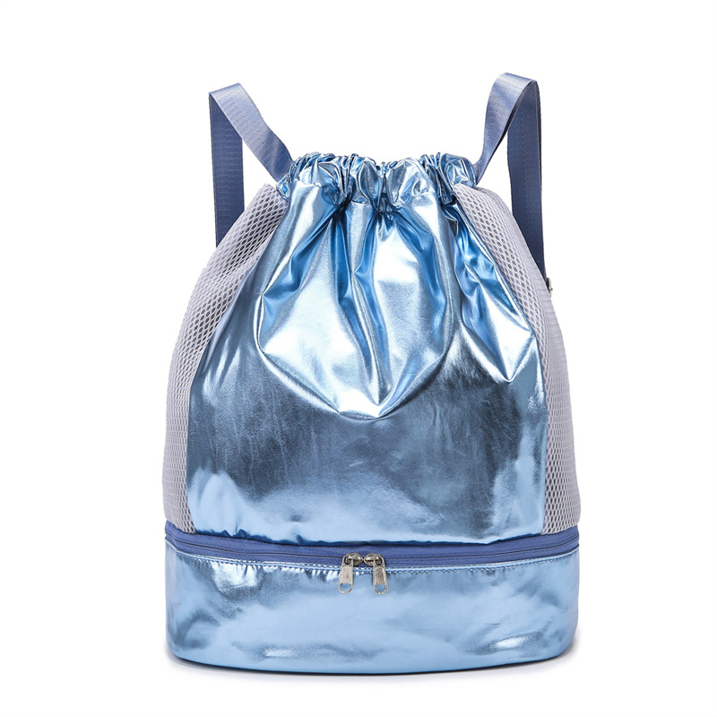 Fitnesa soma ar sausā–slapja atdalīšanu un apavu nodalījumu, viegls mugursoma sportam, peldēšanai un jogai (20–35 L, Oxford audums, ūdensizturīga)