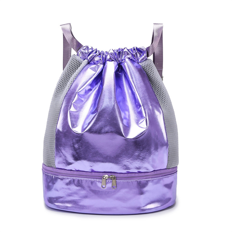 Fitnesa soma ar sausā–slapja atdalīšanu un apavu nodalījumu, viegls mugursoma sportam, peldēšanai un jogai (20–35 L, Oxford audums, ūdensizturīga)