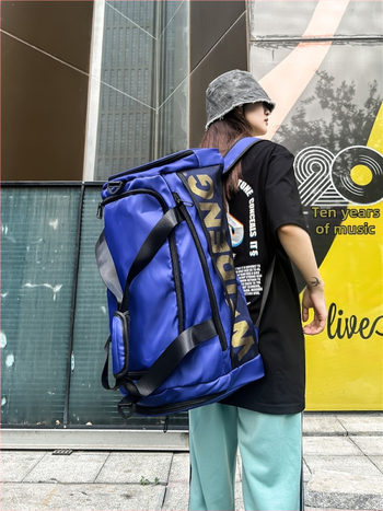 Unisex ceļojumu mugursoma - Oxford audums, elpojoša, poliestera iekšpuse, ielas stils