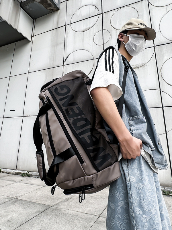 Unisex ceļojumu mugursoma - Oxford audums, elpojoša, poliestera iekšpuse, ielas stils