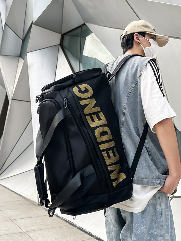 Unisex ceļojumu mugursoma - Oxford audums, elpojoša, poliestera iekšpuse, ielas stils