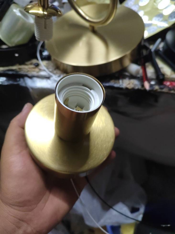 Стенна лампа в нордичен постмодерен стил с железен абажур, 220V, произход Гуандун