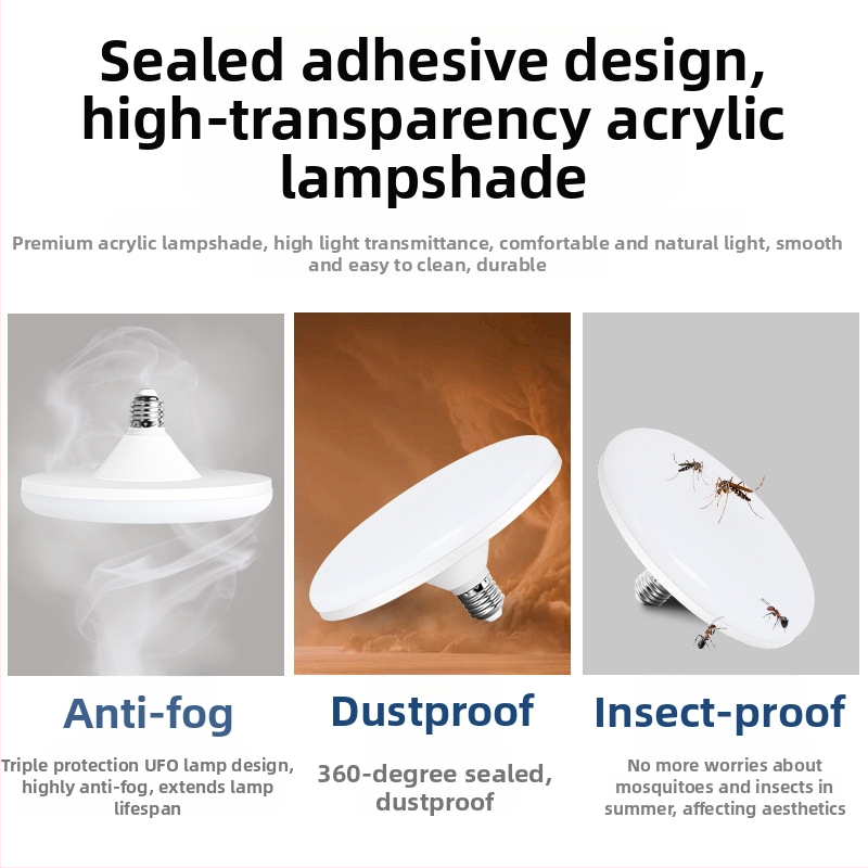 LED крушка с база E27, 1100 lm, 180° лъч, 220V, 10000 ч. живот