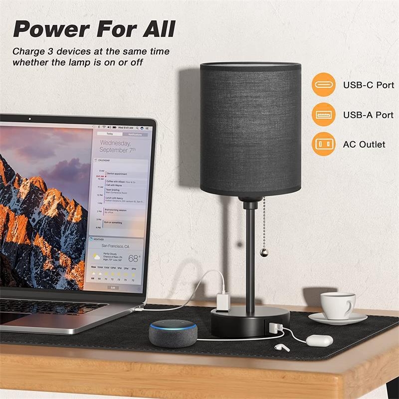 Επιτραπέζιο φωτιστικό υπνοδωματίου σε στυλ βορειοευρωπαϊκό, μοντέλο AL-3101, 110 V, μεταλλικός υποδοχέας λαμπτήρα, headlamp, μάρκα Fantasy.