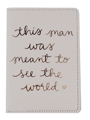 Pases turētājs — PU āda, burtiem raksts, universāls, biznesa ceļošanai, ūdensizturīgs un pret zādzību