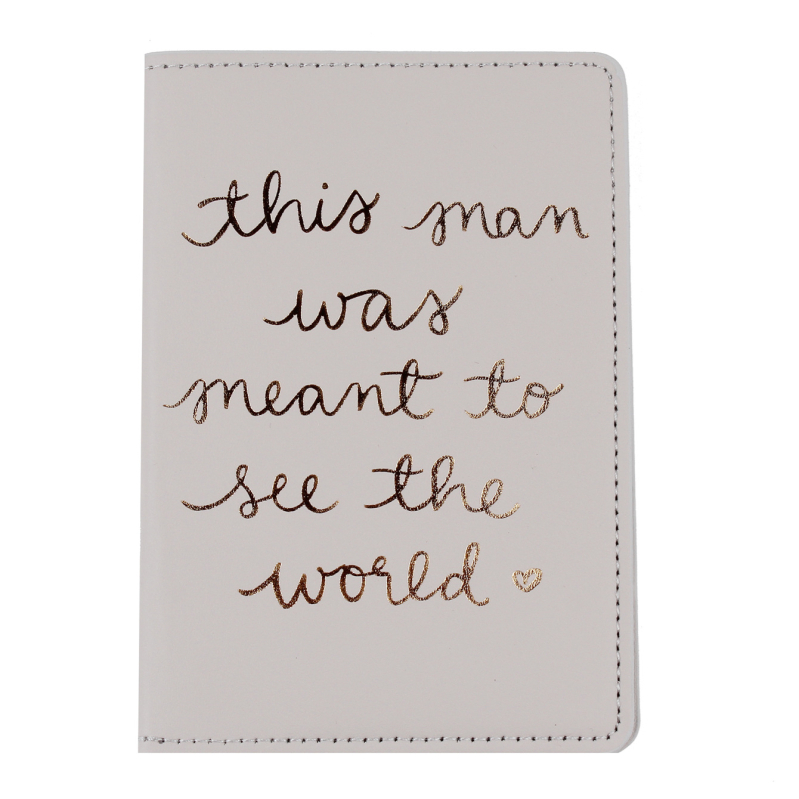 Pases turētājs — PU āda, burtiem raksts, universāls, biznesa ceļošanai, ūdensizturīgs un pret zādzību