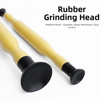 Ръчна пръчка за шлайф на клапани с дървена дръжка и гумена подложка за клапани в автомобили и мотоциклети