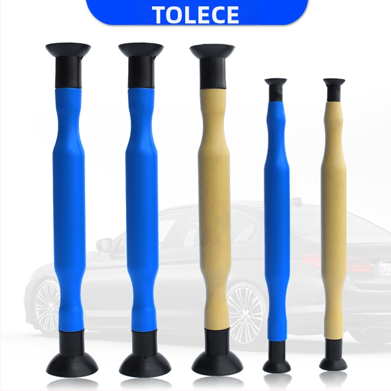 Ръчна пръчка за шлайф на клапани с дървена дръжка и гумена подложка за клапани в автомобили и мотоциклети