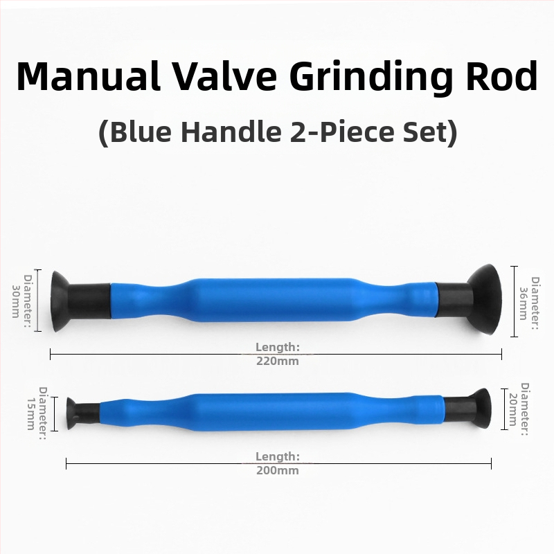 Ръчна пръчка за шлайф на клапани с дървена дръжка и гумена подложка за клапани в автомобили и мотоциклети
