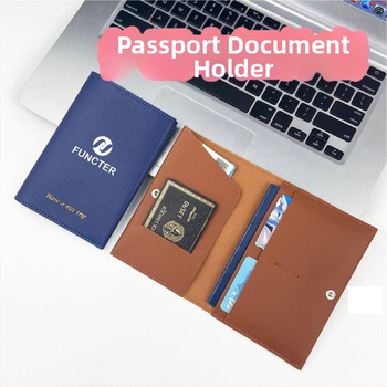 Pases un dokumentu turētājs, PU āda, Youzhi, universāls, antibakteriāls, paplašināms, daudz karšu vietas, pilsētas minimālisma stils