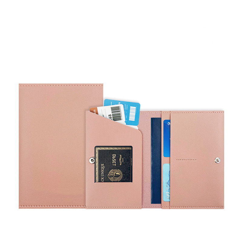 Pases un dokumentu turētājs, PU āda, Youzhi, universāls, antibakteriāls, paplašināms, daudz karšu vietas, pilsētas minimālisma stils