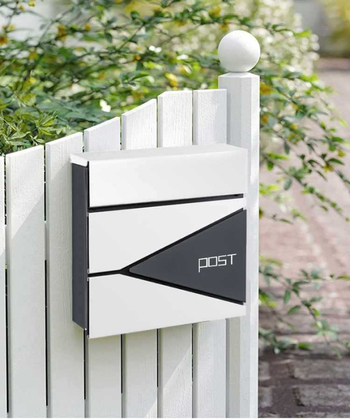 Външна пощенска кутия, европейски стил, модерен вилен дизайн, модел 932-1, алуминий, марка Other, подходяща за външна употреба