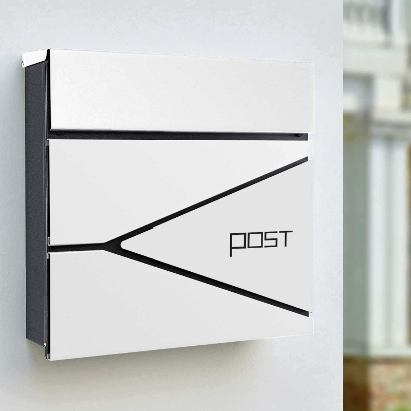 Външна пощенска кутия, европейски стил, модерен вилен дизайн, модел 932-1, алуминий, марка Other, подходяща за външна употреба