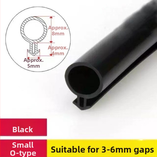 Уплътнител за касетни врати и прозорци с O-образно сечение от пластмаса и стомана – износоустойчив, устойчив на стареене и корозия.