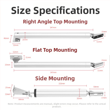 Xuncheng автоматичен затварящ механизъм за врати от неръждаема стомана – регулируема скорост на затваряне и регулируема сила на заключване