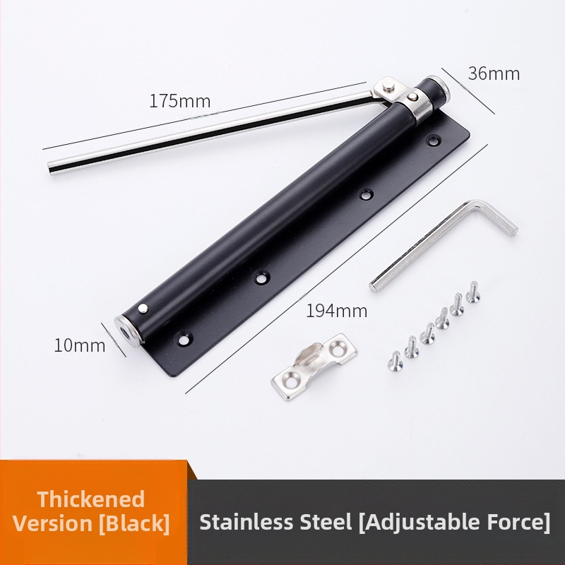 Xuncheng автоматичен затварящ механизъм за врати от неръждаема стомана – регулируема скорост на затваряне и регулируема сила на заключване