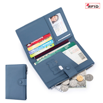 Pasu turētājs no patiesas ādas un ID maciņš, universāls, ar lielu ietilpību, iekšpuse no patiesas ādas