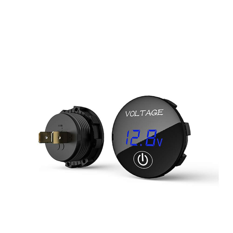 Voltmetru DC cu afișaj LED, întrerupător tactil, măsurarea tensiunii bateriei, personalizare disponibilă, brand XUAN JI