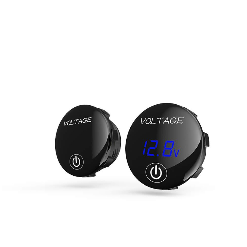 Voltmetru DC cu afișaj LED, întrerupător tactil, măsurarea tensiunii bateriei, personalizare disponibilă, brand XUAN JI