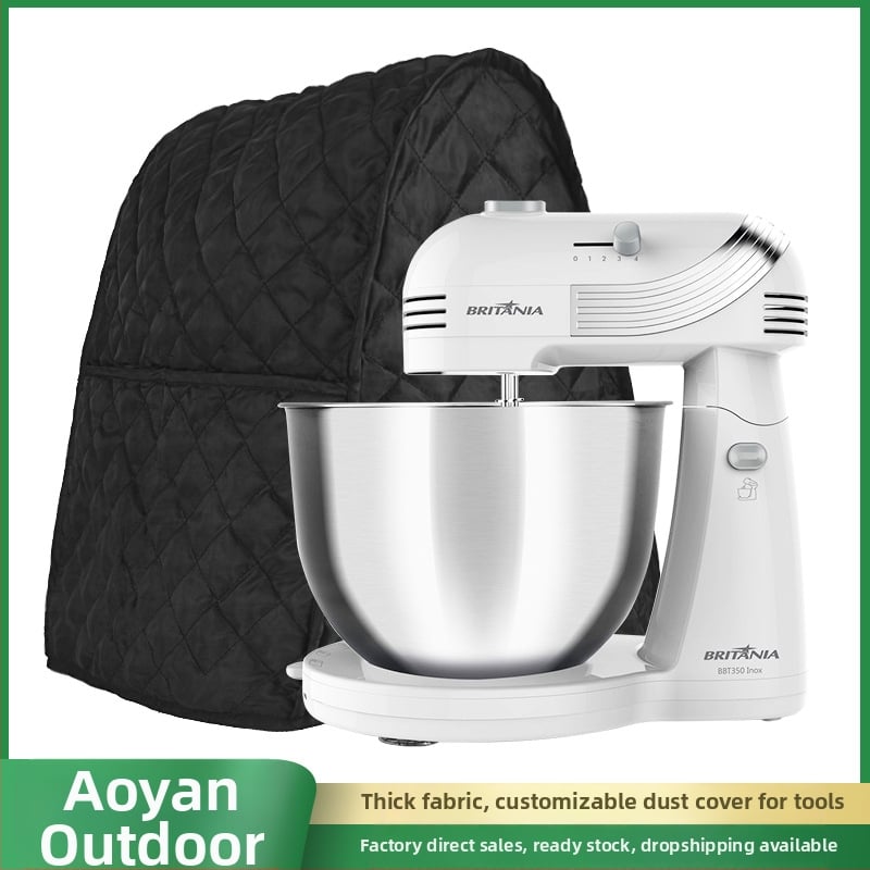 Miksera pārsegs no quilted pongee materiāla, mūsdienīgs minimālisma stils, pielāgošana pieejama